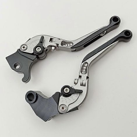 Convient pour Yamaha YZF R15 version indonésienne XSR155 poignée de frein, d'embrayage et de klaxon modifiée (gris 1) (1/5)
