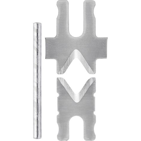 KNIPEX 12 69 21 1 paio di lame di ricambio per 12 62 180 20 mm