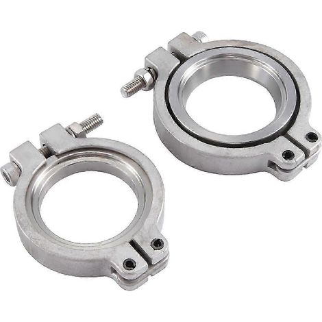 Kit de bride de soupape de décharge 44 mm avec refroidissement par la soupape pour turbine argent (1/5)