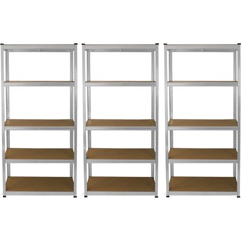 3 x E-Rax Galvanised Racking Units (1/5)