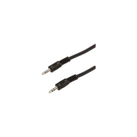 Bachmann 918.010 Jack Audio Cavo [1x Spina jack da 3.5 mm - 1x Spina jack da 3.5 mm] 1.50 m Nero