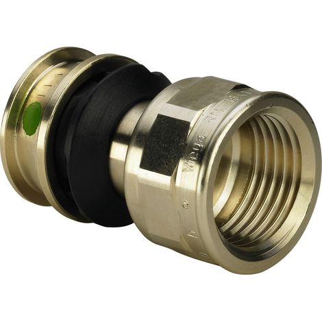 Pièce de transition avec SC Raxofix 5312 en bronze silicium 16 mm x Rp1/2
