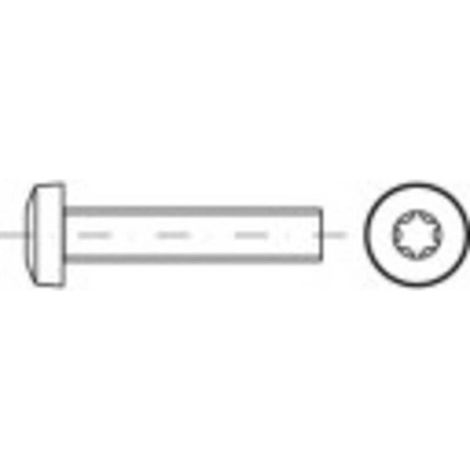 [GEBRAUCHT] B-Ware Toolcraft Linsenschraube M3 T-Profil DIN 7985 Edelstahl A2 1000 Stück 12mm (1/2)