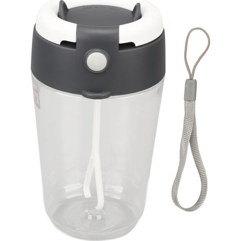 Elektrischer 400-ml-Mixbecher mit integriertem Behälter, auslaufsicherer Proteinpulver-Mixer fürs Fitnessstudio (1/5)