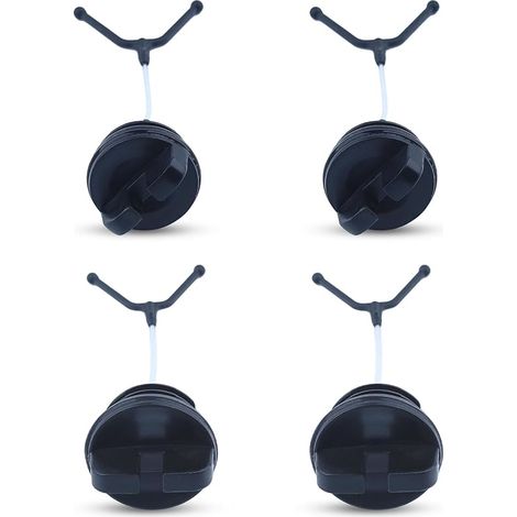 4PCS Bouchon de réservoir Bouchon D'huile pour Husqvarna 36 41 55 136 137 142 141 254 257 Tronçonneuse Pieces Detachees 530071266 501765602 (1/5)