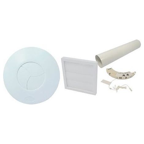 Bosch Zubehör dezentraler Lüftung LA60 Lüfter-Abluft-LA60 Komplettset, 7735600384