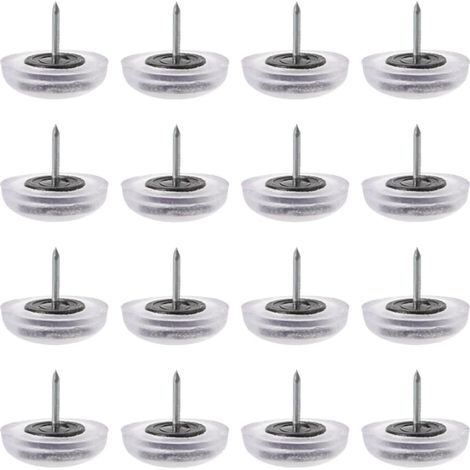 Punaises plates en silicone pour pieds de chaises et tables, (1/5)