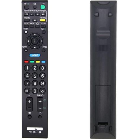 Geeignete Ersatzfernbedienung Sony RM-ED011 für Sony Bravia TV Smart LCD LED HD