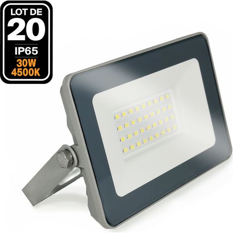 20 Projecteurs LED 30W ProLine Blanc neutre 4000K Haute (1/5)