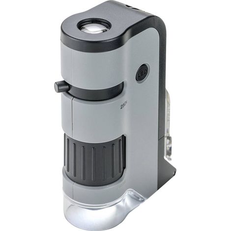 Microscope de poche LED MicroFlip 100x-250x avec adaptateur pour smartphone (1/5)