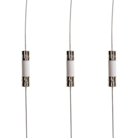10 Pièces 5A 5 Amp 250V 5  20mm Fusible en plomb en céramique à soufflage rapide