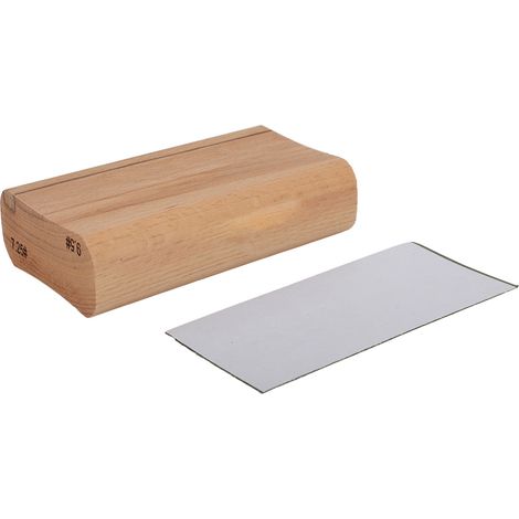 Bloc de ponçage pour manche de guitare, outil de nivellement de frettes (rayons 7,25" et 9,5") (1/5)
