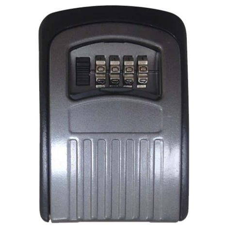 ARREGUI KEEPER SEG012 Caja Fuerte para Llaves Exterior con CódigoCaja de Seguridad para Llaves de ParedCaja Guarda Llaves Con Cerradura de CombinaciónSegura y ResistenteFácil de InstalarGris (1/3)