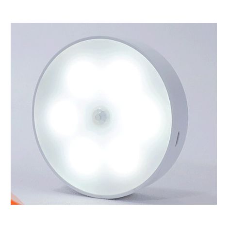Veilleuse LED, lampe d'intérieur magnétique à détecteur de mouvement avec publicité gratuite (1/3)