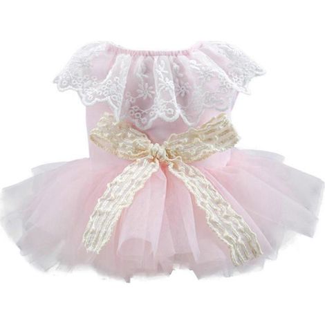 Robes pour chien, robe tutu pour chien, robes pour animaux de compagnie, robe de princesse pour chien, robe pour chiots - L (1/5)