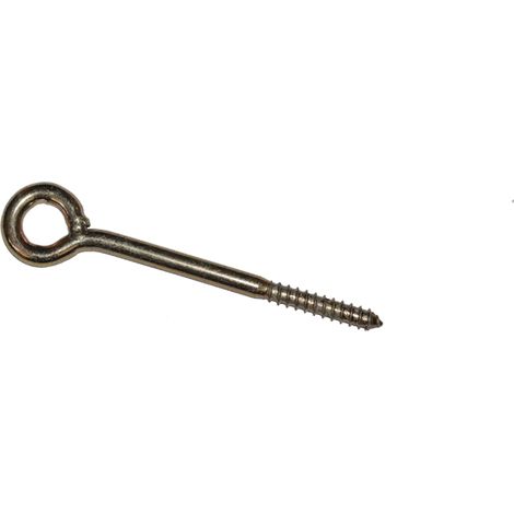 Maillestore – Crochet d'ancrage diamètre 12mm – Lot de 10 pièces – Acier pour fixation câbles et filets – Résistant à la corrosion