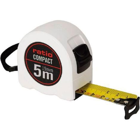Mètre déroulant Compact 5 m Ratio - talla