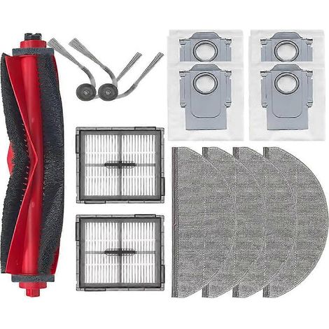 Ersatzteile für Roborock Q8 Max Pro / Q8 Max Pro+ / Q8 / Q8 / Q8+: Hauptseitenbürste, Reinigungstücher, Filter, Staubbeutel (1/5)