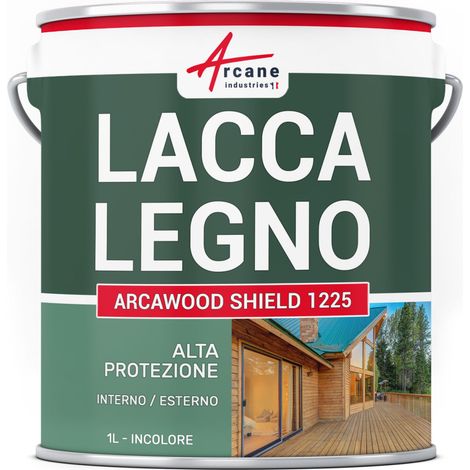 Impregnante legno per esterno trasparente - ARCALASURE HYDRO - 1 L Incolore - ARCANE INDUSTRIES (1/4)