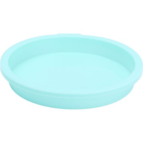 Moule à Gâteau en Silicone Réutilisable, Bleu et Rond pour Pâtisserie et Boulangerie (1/5)