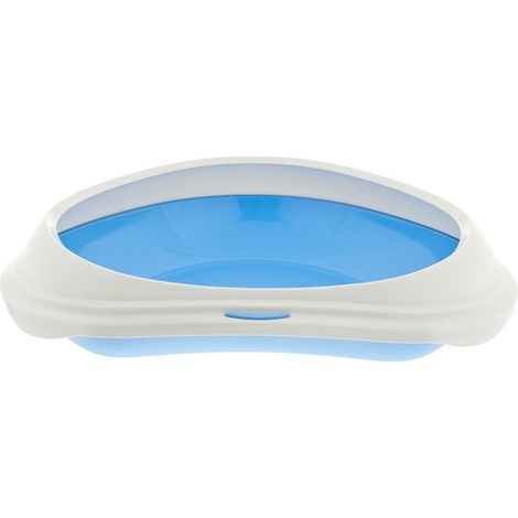 Lettiera Quick aperta con bordo rimovibile per gatti