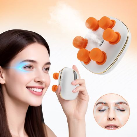 Elektrischer Nano-Dampf-Augenmassager – Für trockene Augen – Augendampfgerät – Feuchtigkeitsspendende Augenpflege – Mini-Augendampfgerät zur Beruhigung (1/5)