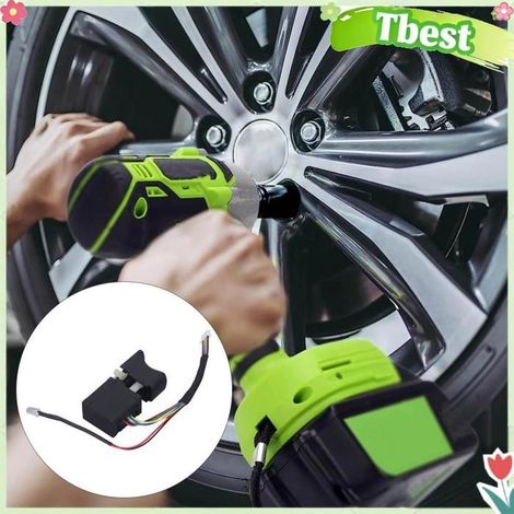 Tbest Interrupteur à gâchette pour perceuse sans fil Interrupteur de Perceuse à Main électrique sans Fil, quincaillerie electrique (1/5)