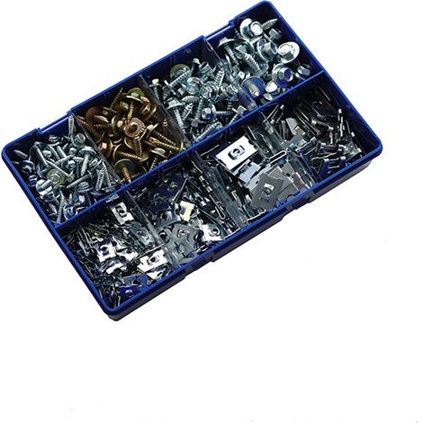 Kitmaster Acme Screws & 'J' Nuts Kit - 8-14G Zinc - (1/2)