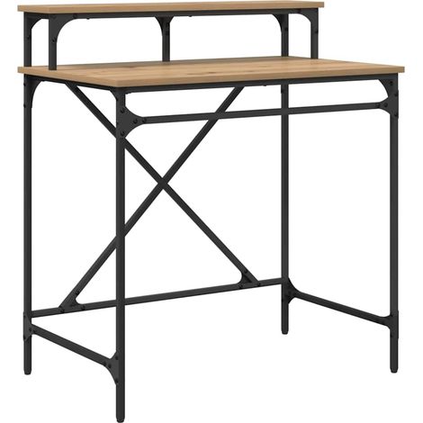 Schreibtisch Artisan-Eiche 80 x 50 x 90 cm Holzwerkstoff vidaXL