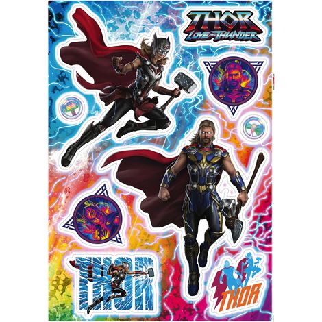 Stickers muraux- Thor4 - Thor Jane Mixup (1/2)