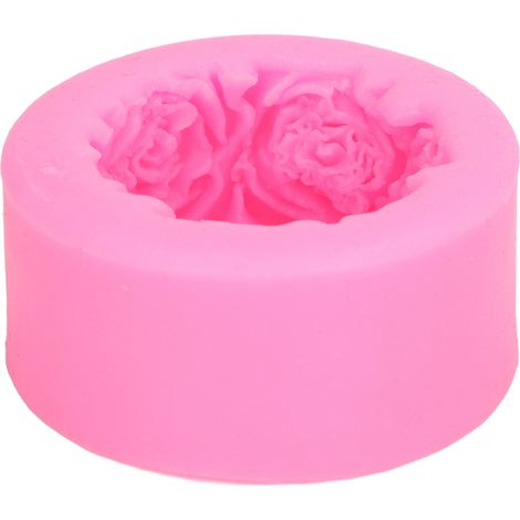 Silikon-Fondantform mit Rosenmuster, extrem langlebig, Antihaftbeschichtung, vielseitig einsetzbar (1/5)