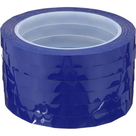 Bande Aislante Azul PET 6 Rouleaux 10Mm X 66m Résistante à la (1/5)