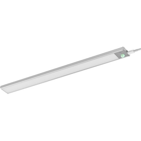 Ledvance – Luminaria lineal LED 4058075762213 – Sensor de movimiento – 3,2W 200Lm – Color de luz 3000...6500K – Aluminio IP20 (1/3)