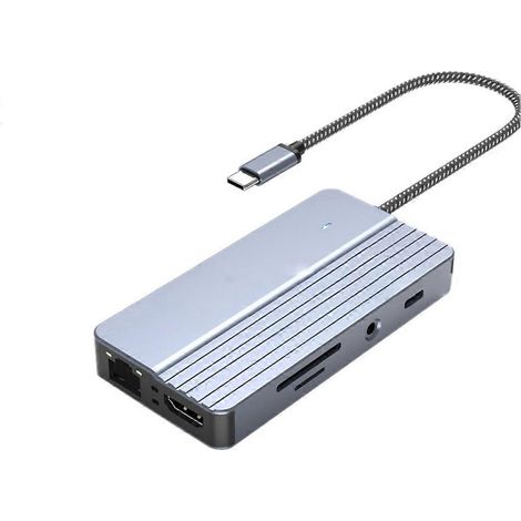 10-in-1-Dockingstation für Mobiltelefone, Laptops, Steam-Spielkonsolen und 4K-HDTV-Konverter (1/5)