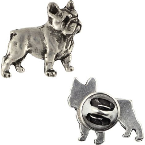 Bulldog francese I - spilla per cani in una scatola regalo, spilla elegante, spilla da bavero di Art-Dog (1/5)