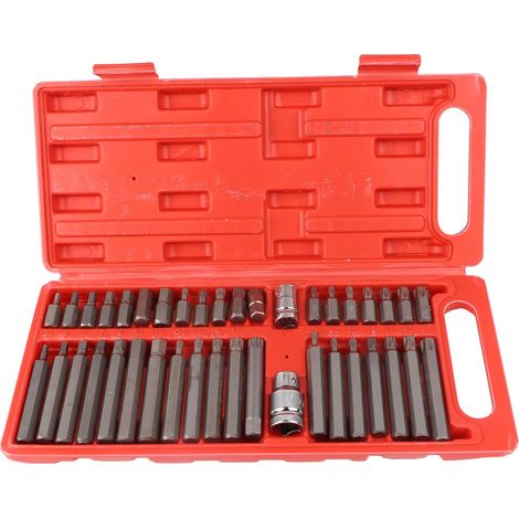 Jeu de douilles à choc 40 pièces Allen Torx extra longs (1/5)