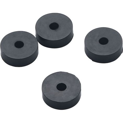 Válvula Perforada EPDM Negra Para Grifo y Montura QUICK PLOMBERIE 4x16x5 (x4)