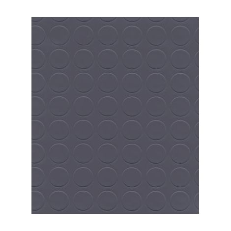 COPRI PAVIMENTO PVC BOLLETTATO EFFE - GRIGIO SCURO MM 1,0 H.CM 200 MT 25