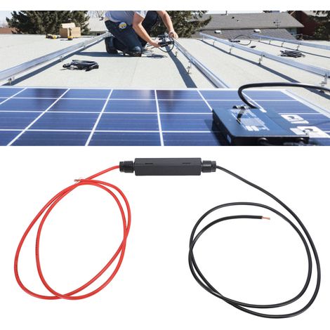 MC4-Solaranschlussdose-Anschlusskabel, MC4-wasserdichtes Anschlusskabel für Photovoltaik-Haushaltskabel. (1/5)