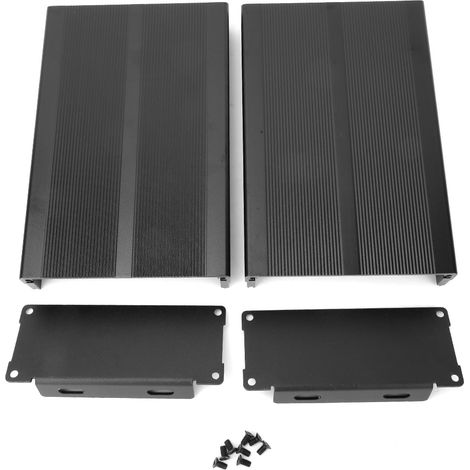 Boîtier de Protection Aluminium 40x97x150mm pour Circuits Électroniques - Dissipation Thermique et Projets DIY (1/5)