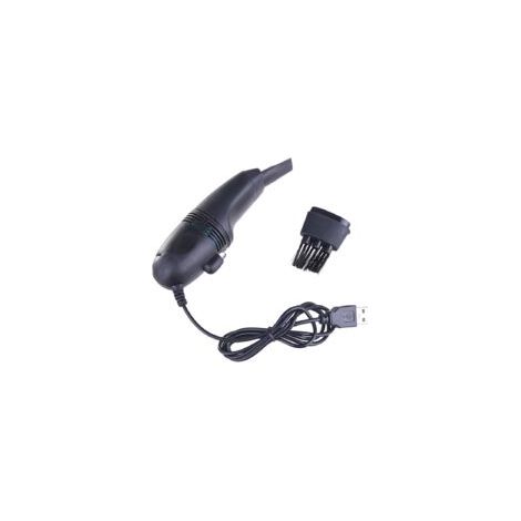 Mini aspirapolvere USB per tastiera, computer, auto o casa, nero - Crezuo