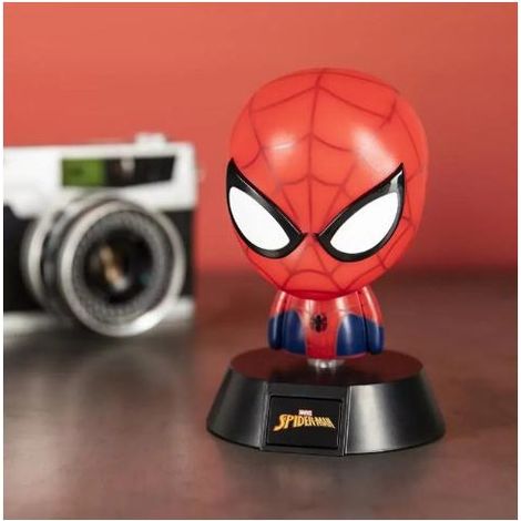 Lampada paladone spiderman icon light 10 cm facile da usare (1/4)