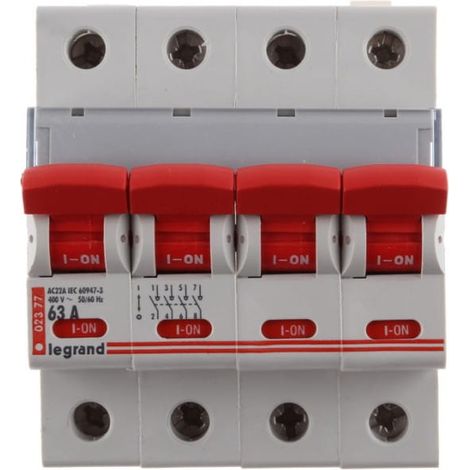 Modularer Lasttrennschalter 63A 4P 16kA FRX304 406544