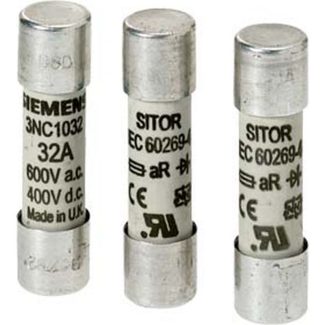 Siemens 3NC2263 Zylindersicherungseinsatz     63 A  690 V 5 St.