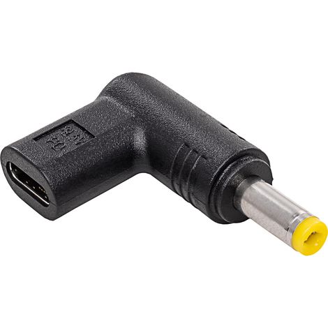 USB-C / 4,8 x 1,7 mm Adapter für HP/Asus AK-ND-C03 Power Delivery 100W Laptop (1/3)