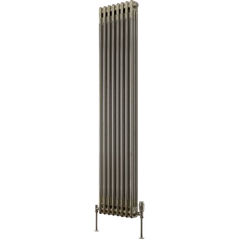 Reina Colona 3 Column Vertical Radiator 1800mm H x 380mm W - Lacquer (1/2)