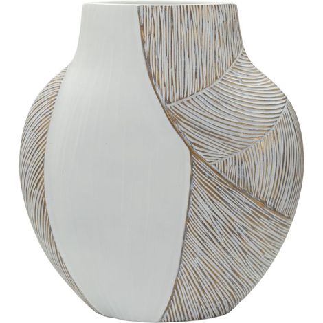 Vase en résine Ho Chi Minh 35 x 13,5 x 37,5 cm (Trou 16 x 6 cm) (1/5)