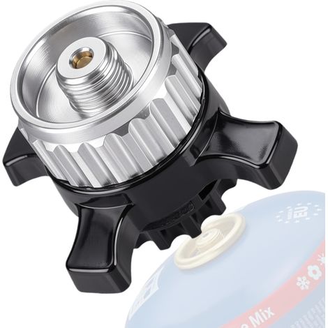 Adaptateur de cartouche de gaz pour CV Easy Clic vers valve à vis EN417 (1/5)