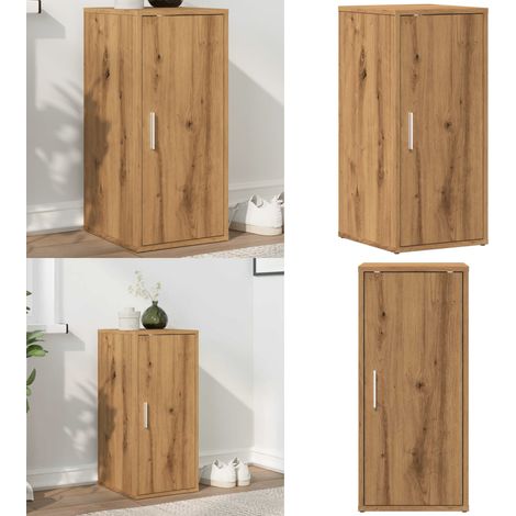vidaXL Schuhschrank Artisan-Eiche 32x35x70 cm Holzwerkstoff (1/5)