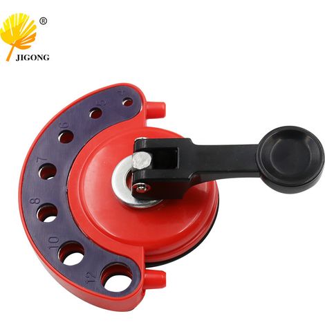 Écarteur de trous pour verre, positionneur de foret, ventouse pour perçage de carrelage, outil de positionnement multifonctionnel à taille réglable (1/5)